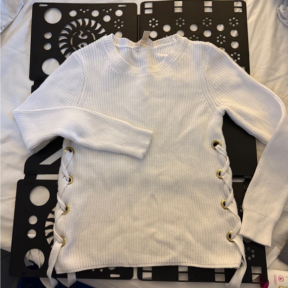 Michael Kors Cream Knit Sweater - Picture 2 of 6